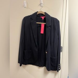 Lilly Pulitzer black blazer